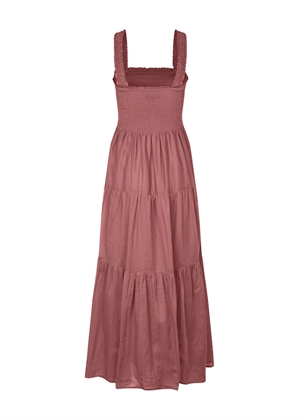 Nuda sl maxi kjole Mauve Lollys Laundry 